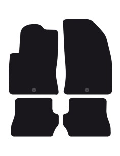 Tappeti tappetini auto su misura moquette Ford Fiesta 2002-2008