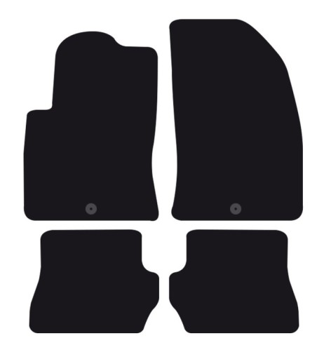 Tappeti tappetini auto su misura moquette Ford Fiesta 2002-2008