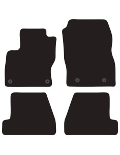 Tappeti tappetini auto su misura moquette Ford Focus 2014 2018