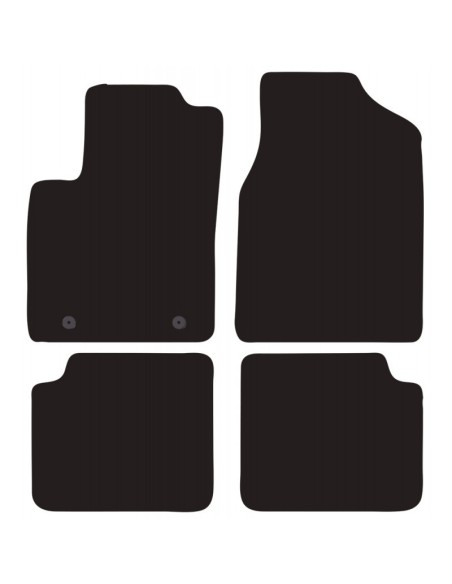 Tappeti tappetini auto su misura moquette Ford Ka 2008 2012