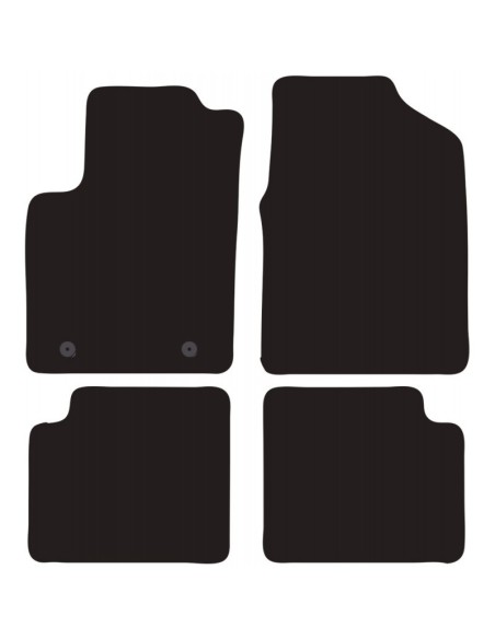 Tappeti tappetini auto su misura moquette Ford Ka 2012 2016