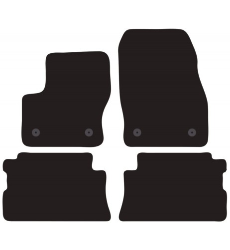 Tappeti tappetini auto su misura moquette Ford Kuga 2012-2019