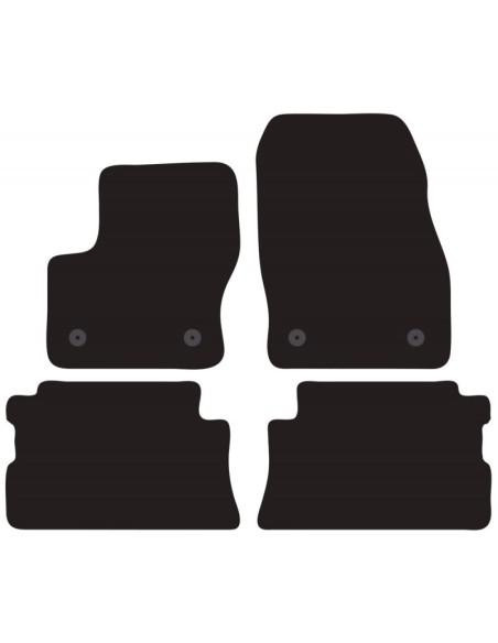 Tappeti tappetini auto su misura moquette Ford Kuga 2012 2019
