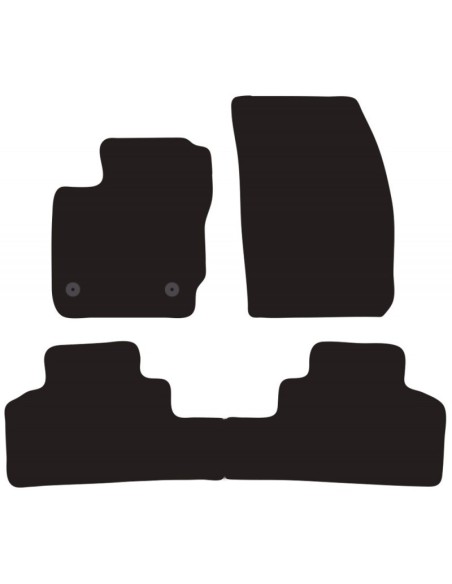 Tappeti tappetini auto su misura moquette Ford Tourneo Courier 2014-2023