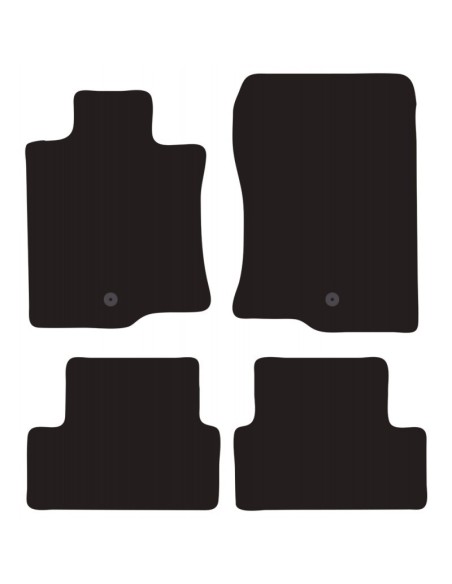 Tappeti tappetini auto su misura moquette Honda Accord dal 2008
