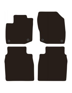 Tappeti tappetini auto su misura moquette Honda Civic 2012-2016