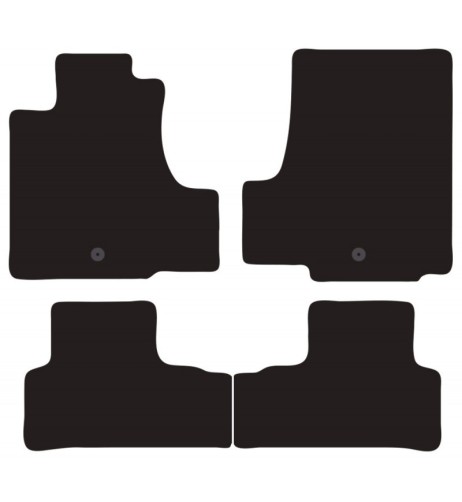 Tappeti tappetini auto su misura moquette Honda CR-V 2007-2012