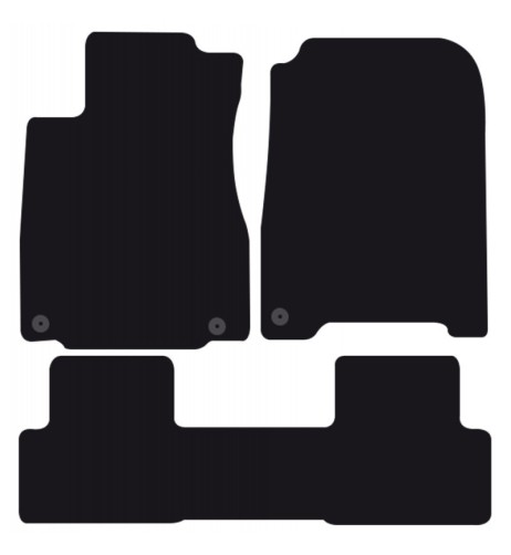 Tappeti tappetini auto su misura moquette Honda CR V 2012 2018