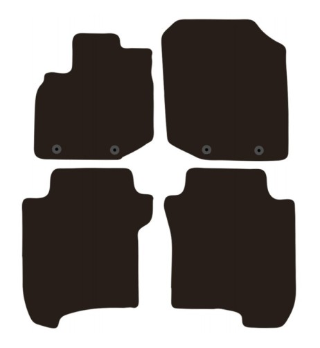 Tappeti tappetini auto su misura moquette Honda Jazz 2008-2015