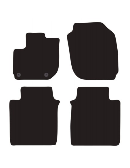 Tappeti tappetini auto su misura moquette Honda Jazz dal 2015