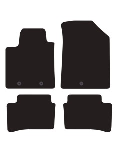 Tappeti tappetini auto su misura moquette Hyundai i10 2013-2020