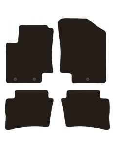 Tappeti tappetini auto su misura moquette Hyundai i20 2009 2014