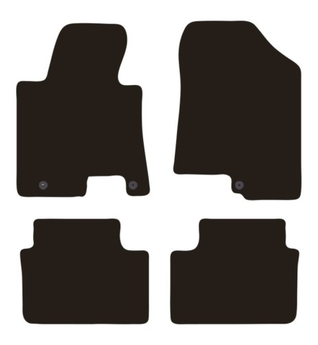 Tappeti tappetini auto su misura moquette Hyundai i30 2012-2016