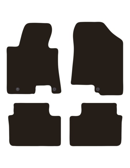 Tappeti tappetini auto su misura moquette Hyundai i30 2012-2016