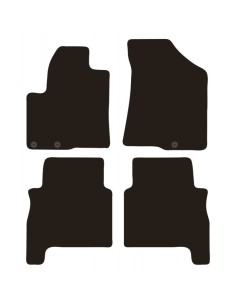 Tappeti tappetini auto su misura moquette Hyundai Santa Fe 2006 2012