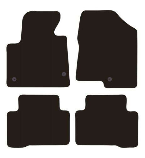 Tappeti tappetini auto su misura moquette Hyundai Santa Fe 2012-2018