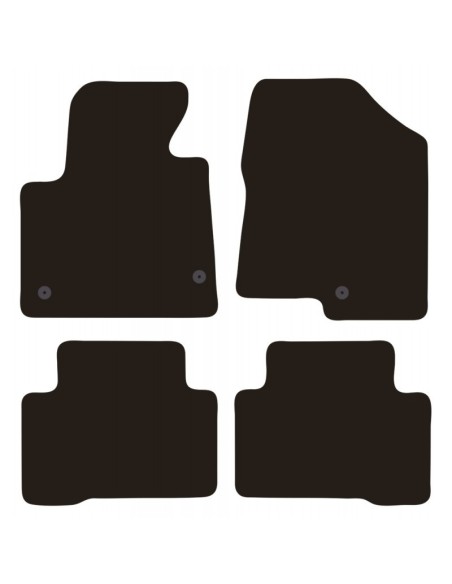 Tappeti tappetini auto su misura moquette Hyundai Santa Fe 2012-2018