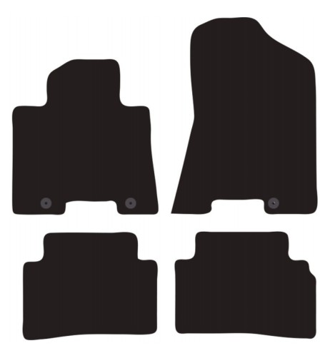 Tappeti tappetini auto su misura moquette Hyundai Tucson 2015-2020