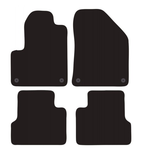 Tappeti tappetini auto su misura moquette Jeep Cherokee 2014-2018