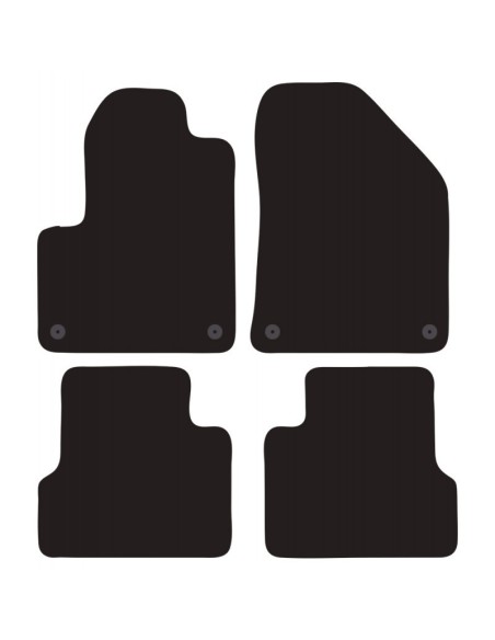Tappeti tappetini auto su misura moquette Jeep Cherokee 2014 2018