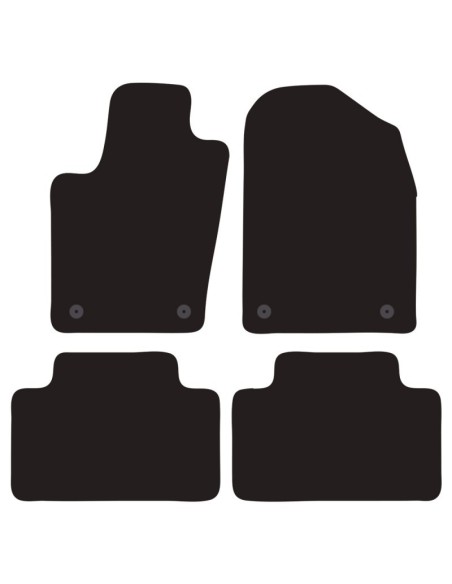 Tappeti tappetini auto su misura moquette Jeep Grand Cherokee 2013 2016
