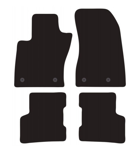 Tappeti tappetini auto su misura moquette Jeep Renegade 2014-2018 fix 20cm