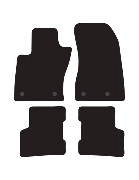 Tappeti tappetini auto su misura moquette Jeep Renegade 2014-2018 fix 20cm