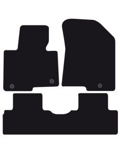 Tappeti tappetini auto su misura moquette Kia Carens dal 2013