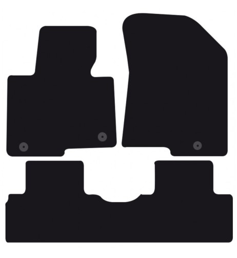 Tappeti tappetini auto su misura moquette Kia Carens dal 2013