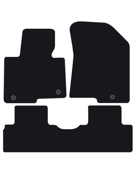 Tappeti tappetini auto su misura moquette Kia Carens dal 2013