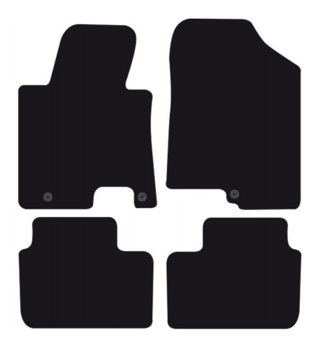 Tappeti tappetini auto su misura moquette Kia Cee'd 2012-2018