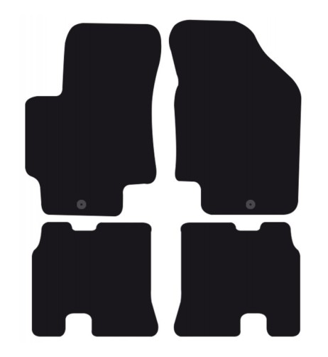 Tappeti tappetini auto su misura moquette Kia Rio 2005-2011
