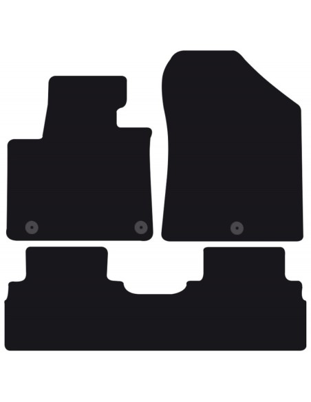 Tappeti tappetini auto su misura moquette Kia Sorento 2015-2020
