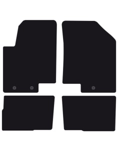 Tappeti tappetini auto su misura moquette Kia Soul 2009 2013