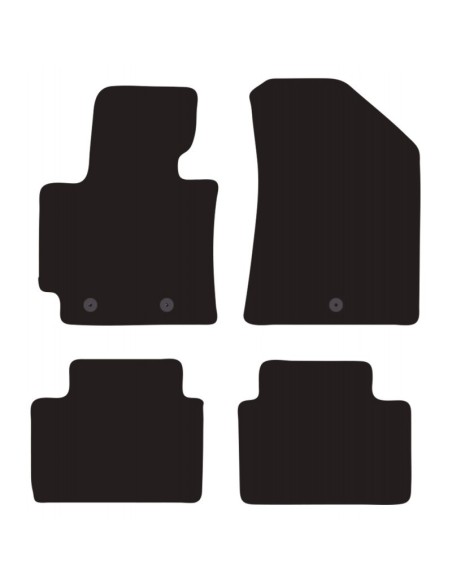 Tappeti tappetini auto su misura moquette Kia Soul dal 2014