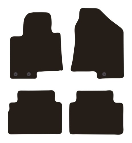 Tappeti tappetini auto su misura moquette Kia Sportage 2010-2016