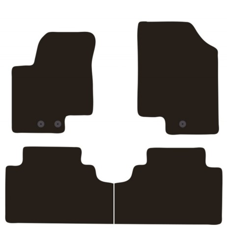 Tappeti tappetini auto su misura moquette Kia Venga dal 2010