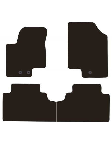Tappeti tappetini auto su misura moquette Kia Venga dal 2010