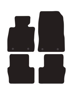 Tappeti tappetini auto su misura moquette Mazda 2 dal 2015