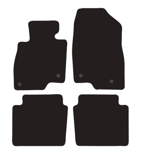 Tappeti tappetini auto su misura moquette Mazda 6 4p dal 2013