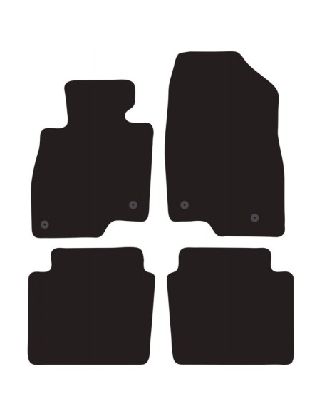 Tappeti tappetini auto su misura moquette Mazda 6 4p dal 2013