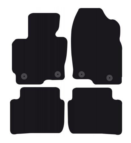 Tappeti tappetini auto su misura moquette Mazda CX-5 2012-2016