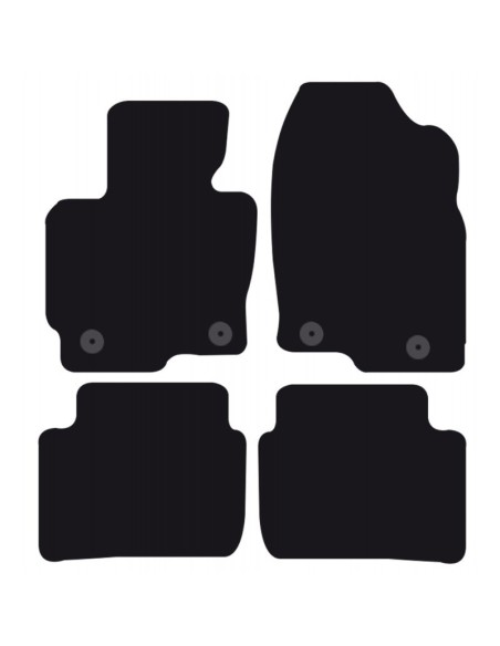 Tappeti tappetini auto su misura moquette Mazda CX-5 2012-2016