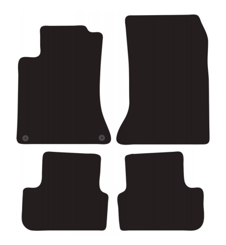 Tappeti tappetini auto su misura moquette Mercedes Classe B W246 2011-2018