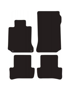 Tappeti tappetini auto su misura moquette Mercedes Classe C W204 2007 2014