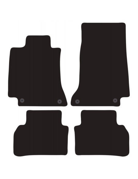 Tappeti tappetini auto su misura moquette Mercedes Classe C W205 4p 2014-2021