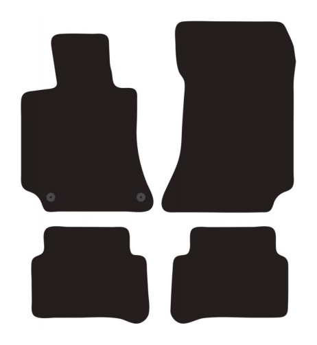 Tappeti tappetini auto su misura moquette Mercedes Classe E W212 2009-2015