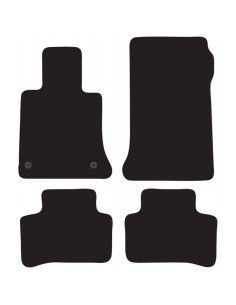 Tappeti tappetini auto su misura moquette Mercedes Classe GLK dal 2008