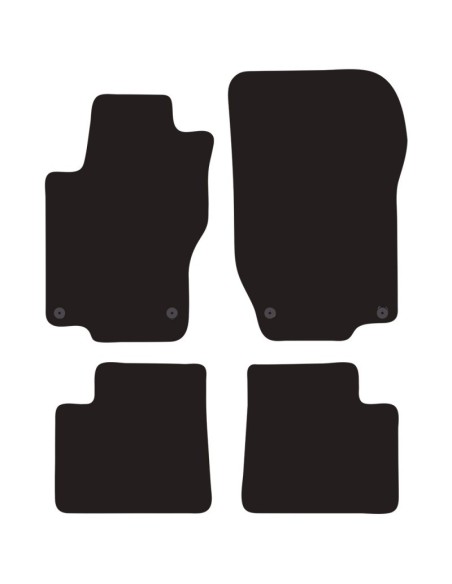 Tappeti tappetini auto su misura moquette Mercedes Classe M W164 2005-2011