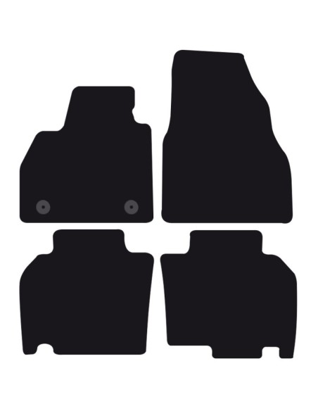Tappeti tappetini auto su misura moquette Mercedes Citan Tourer 2012-2021